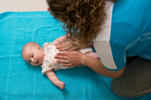 Babymassage helpt bij onrustige baby's 